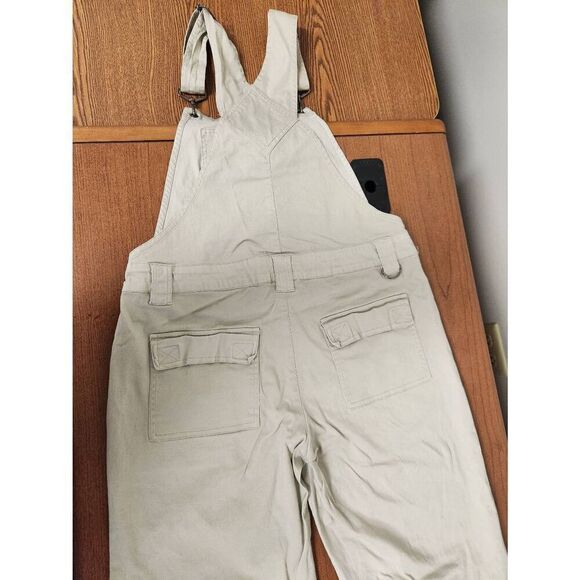 Gypsy jeans MEDIUM tan/Khaki bibs - Picture 9 of 13